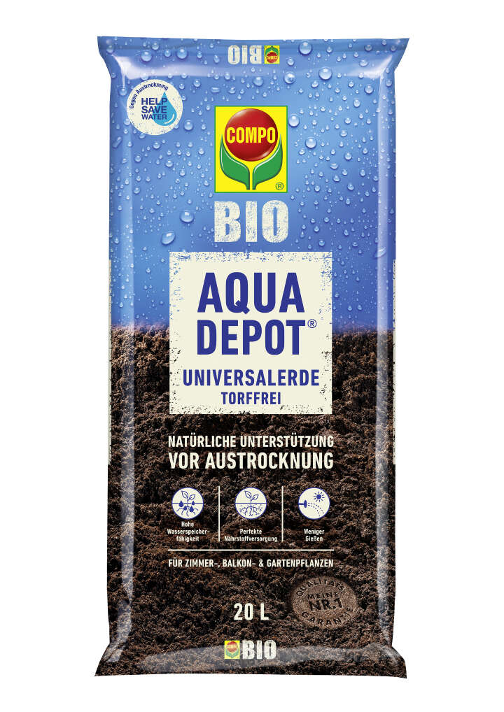 COMPO BIO Universalerde Aqua Depot torffrei COMPO BIO Universalerde Aqua Depot torffrei